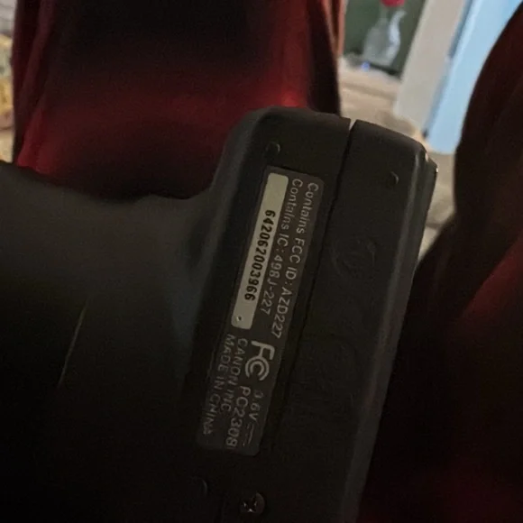 Canon Black Digital Camera with Flash